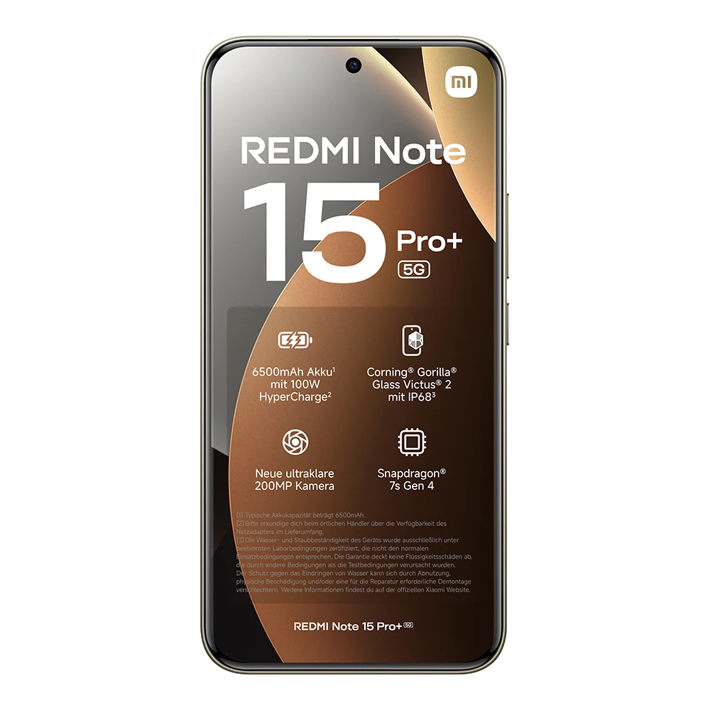 REDMI Note 15 Pro+ 5G 12GB/512GB | Mokkabraun | 6932554481841