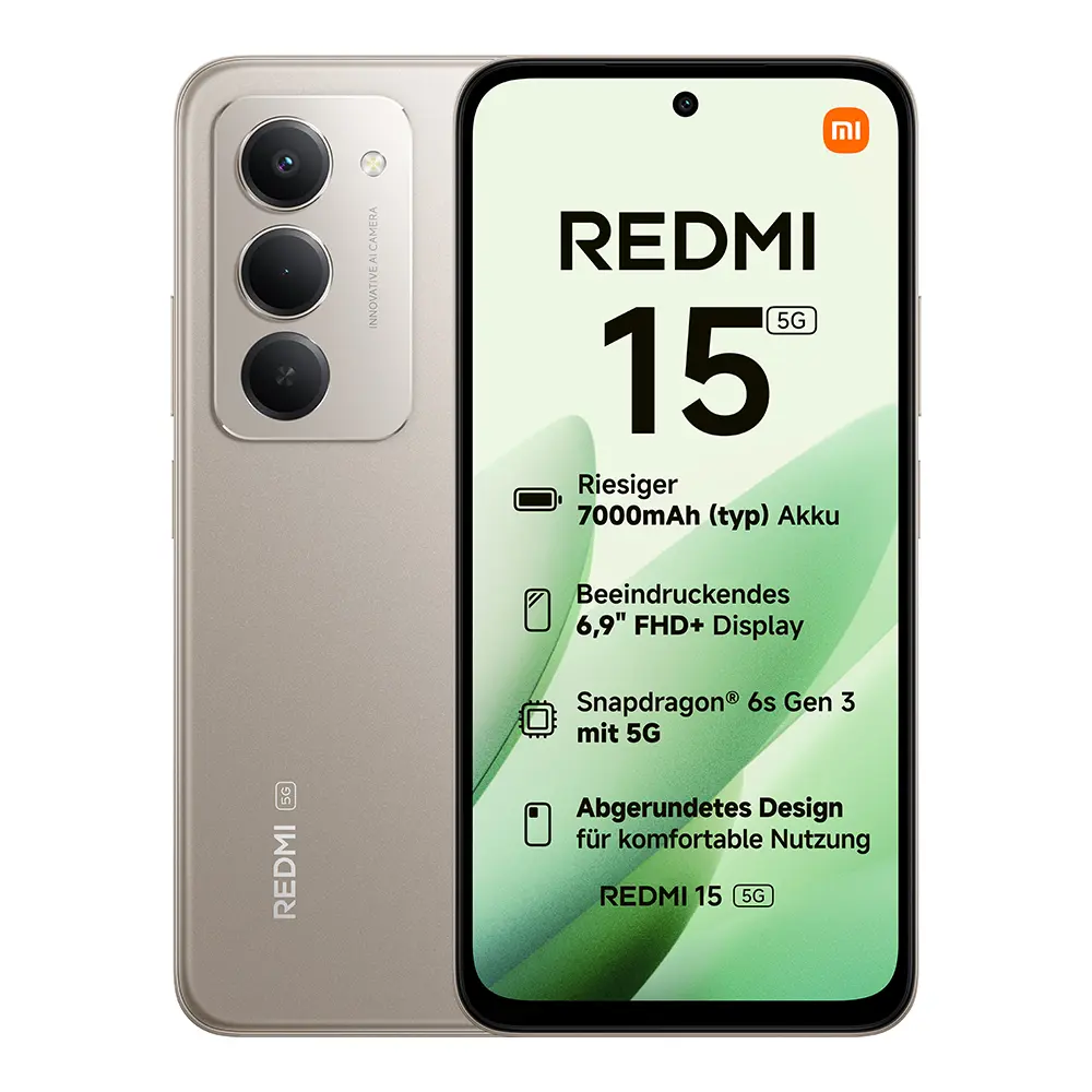 Redmi 15 5G 8GB/256GB | Titangrau