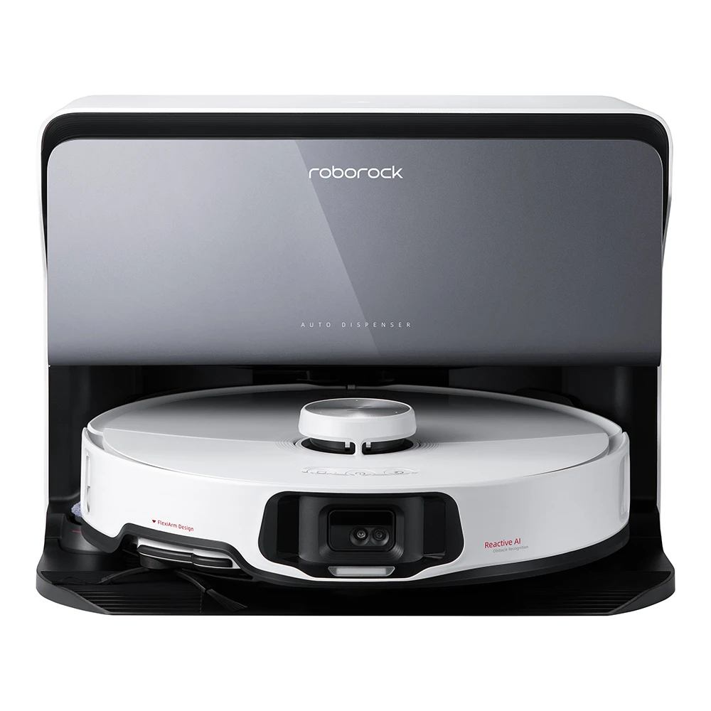 Roborock S8 MaxV Ultra Saugroboter mit fixem Wasseranschluss | Weiss