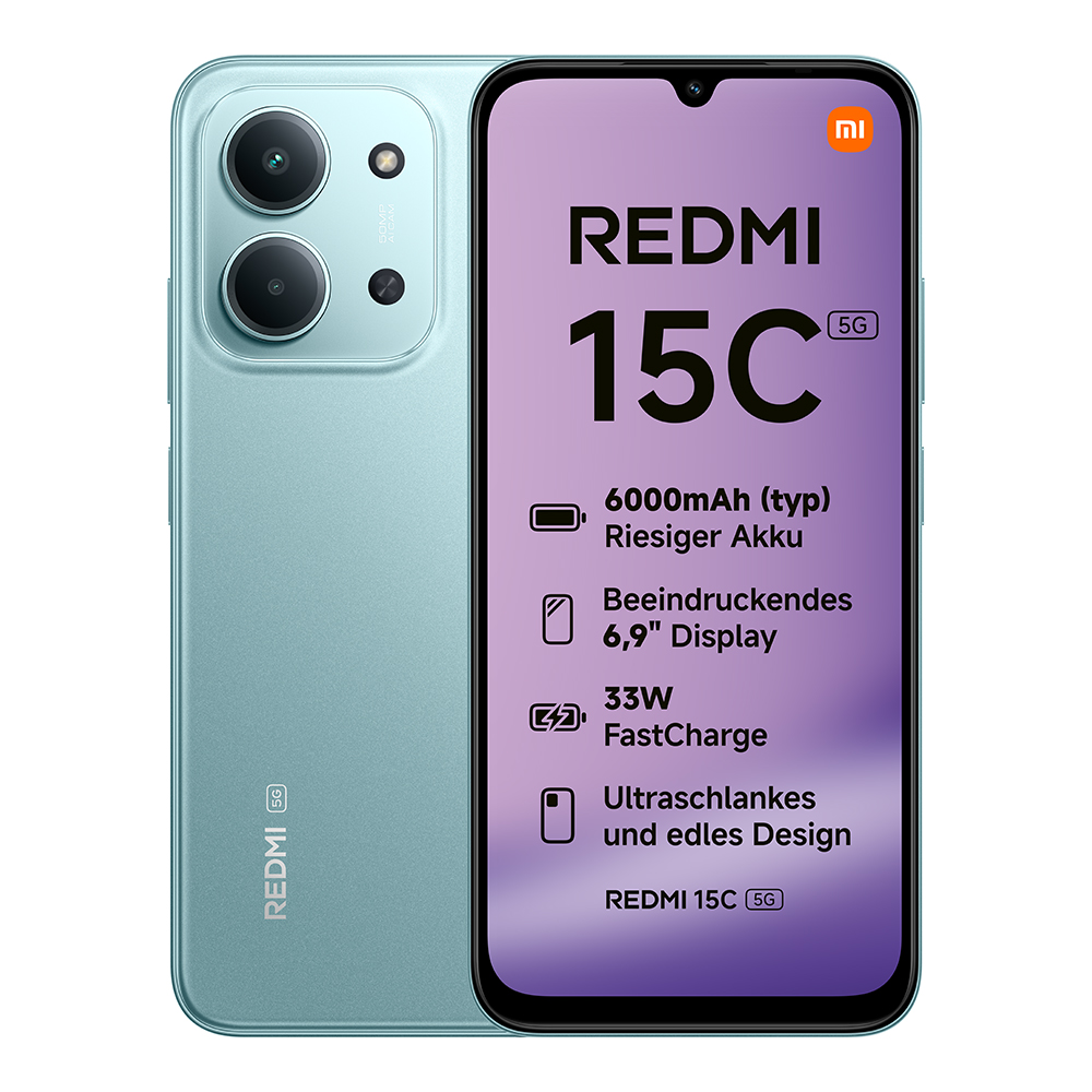 Redmi 15C 5G 4GB/256GB | Minzgrün