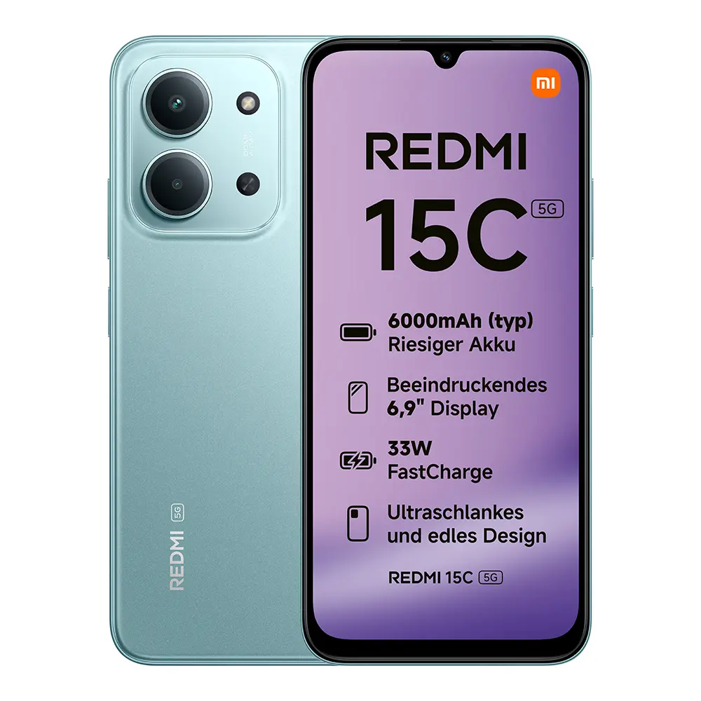 Redmi 15C 5G 4GB/256GB | Minzgrün