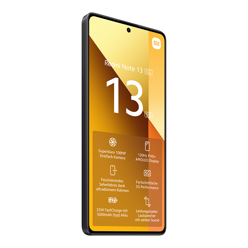 Redmi Note 13 5G 8GB/256GB Smartphone | Schwarz 