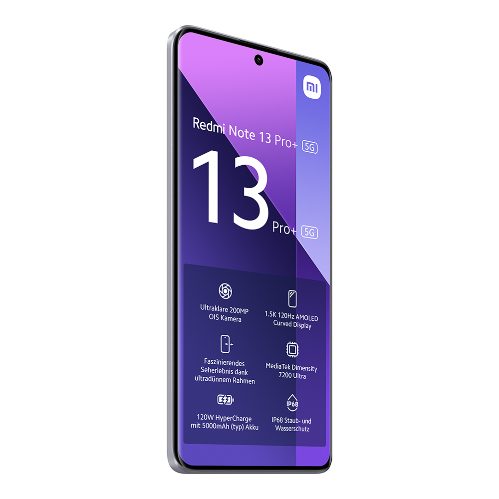 Redmi Note 13 Pro+ 5G 8GB/256GB Smartphone | Violett