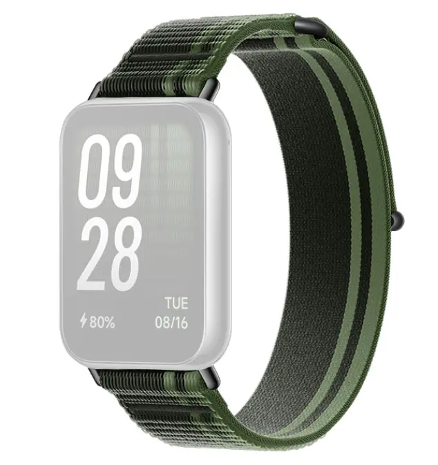 Xiaomi Geflochtenes Armband mit Schnellverschluss | Olivgrün