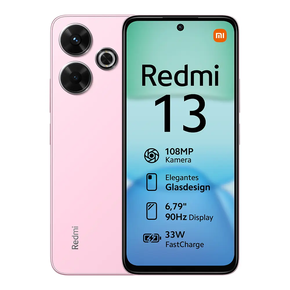 Redmi 13 6GB/128GB Smartphone | Pink