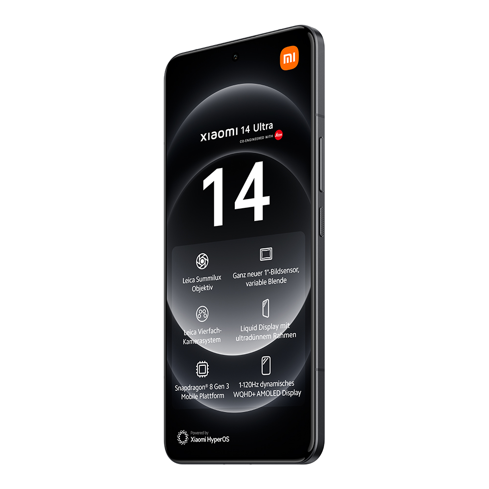 Xiaomi 14 Ultra 16GB/512GB Smartphone | Schwarz