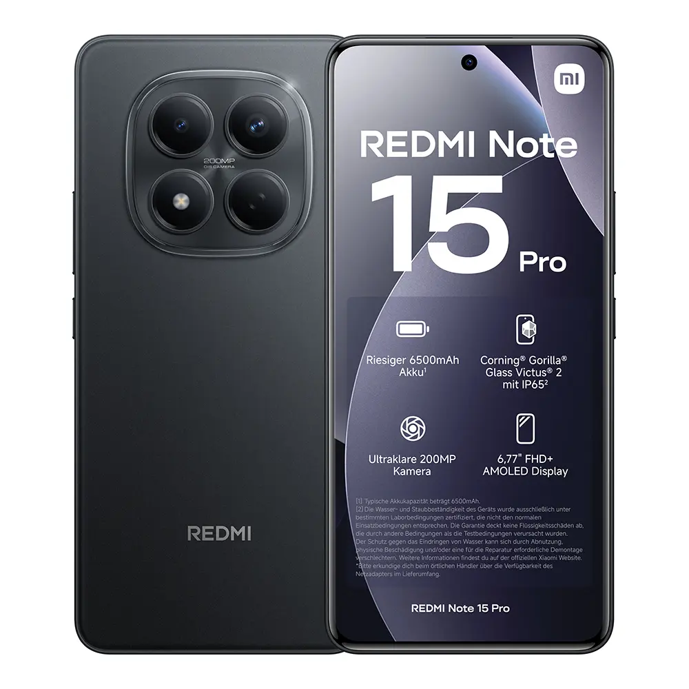 REDMI Note 15 Pro 12GB/512GB | Schwarz