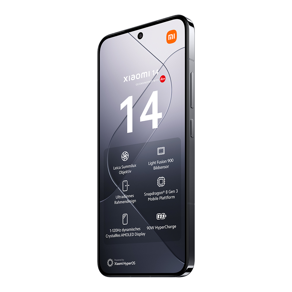 Xiaomi 14 12GB/512GB Smartphone | Schwarz