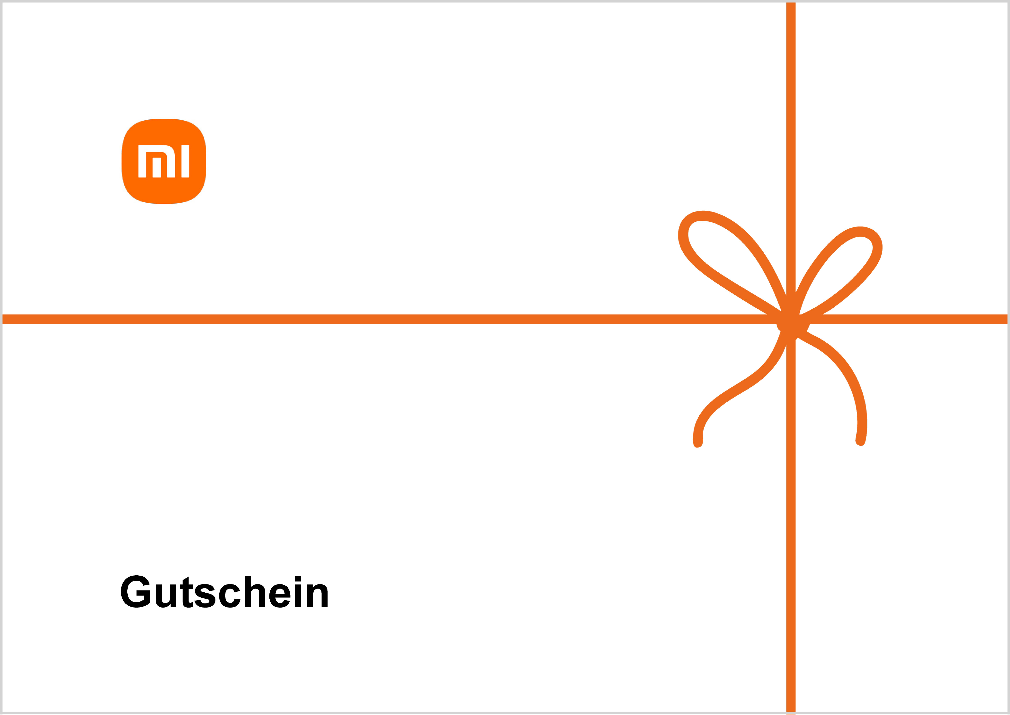 Geschenkgutschein Geschenkgutschein