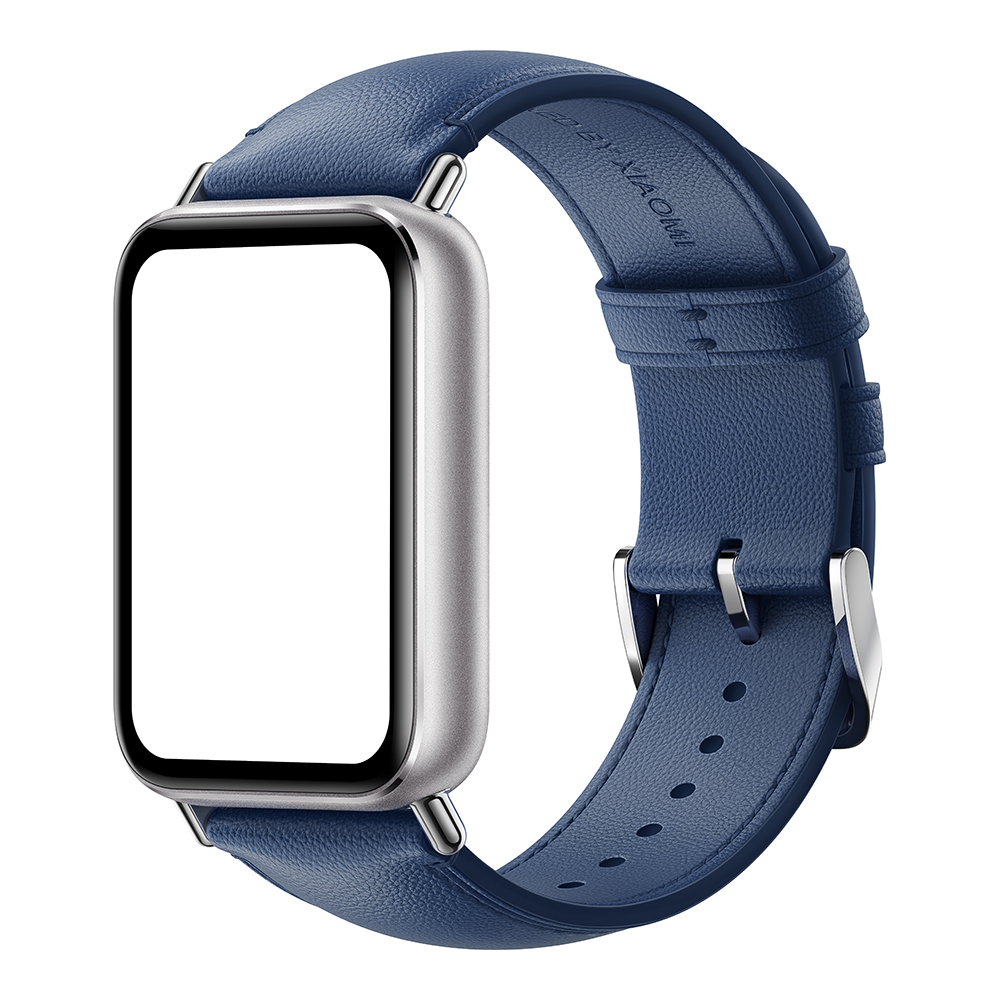 Xiaomi Lederarmband mit Schnellverschluss | Hafenblau