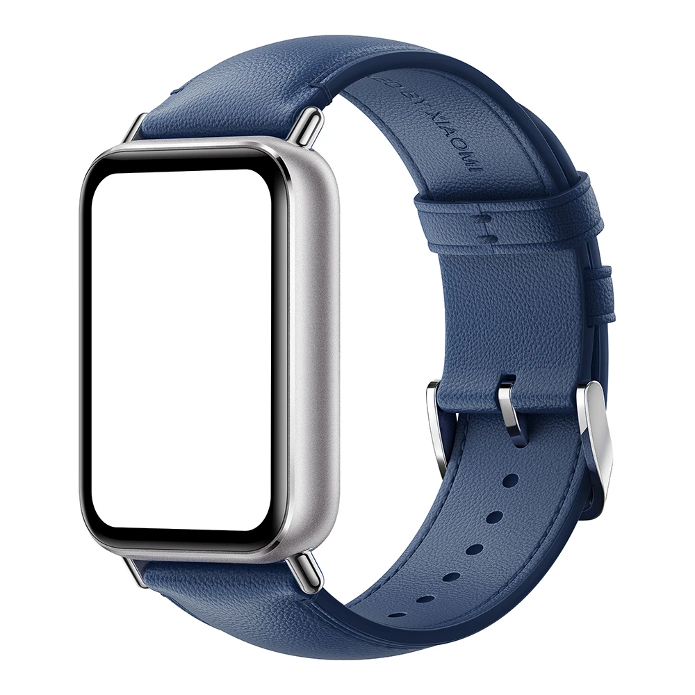 Xiaomi Lederarmband mit Schnellverschluss | Hafenblau