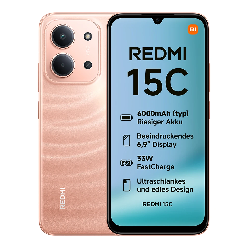 Redmi 15C 4GB/128GB | Dämmerorange