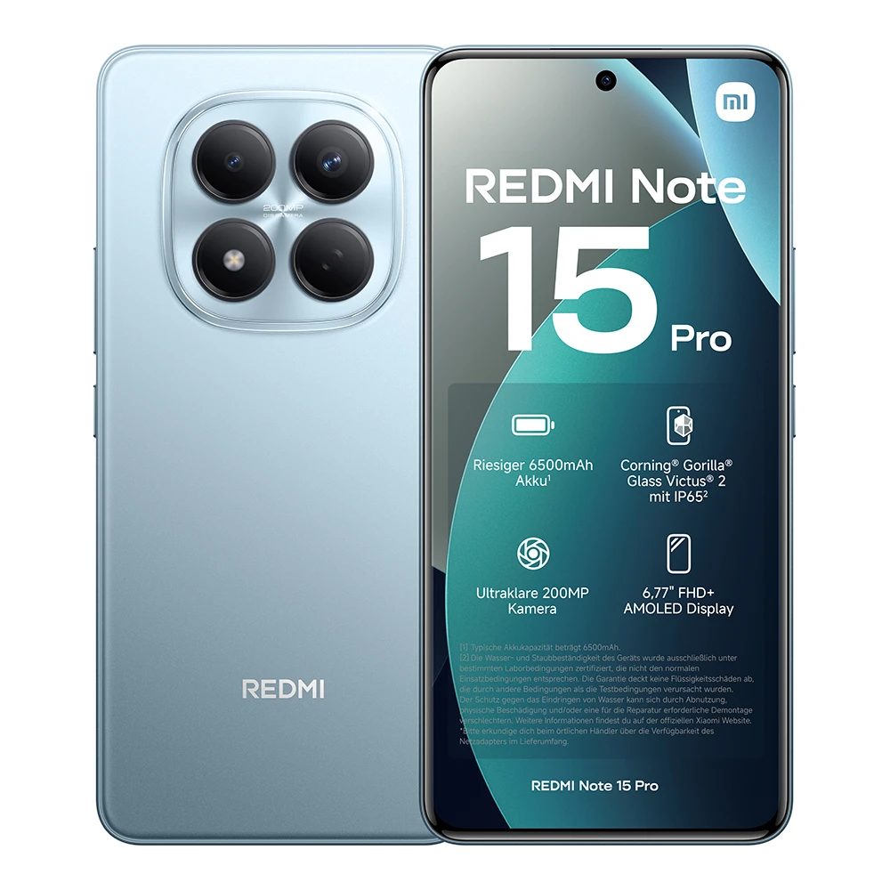 REDMI Note 15 Pro 12GB/512GB | Gletscherblau