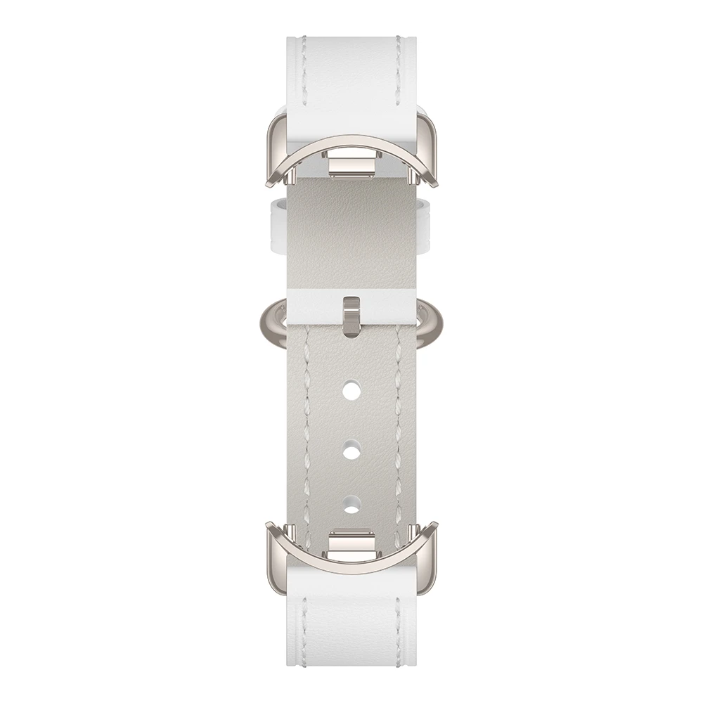 Lederarmband für Xiaomi Smart Band 9 | Ceramic Weiss