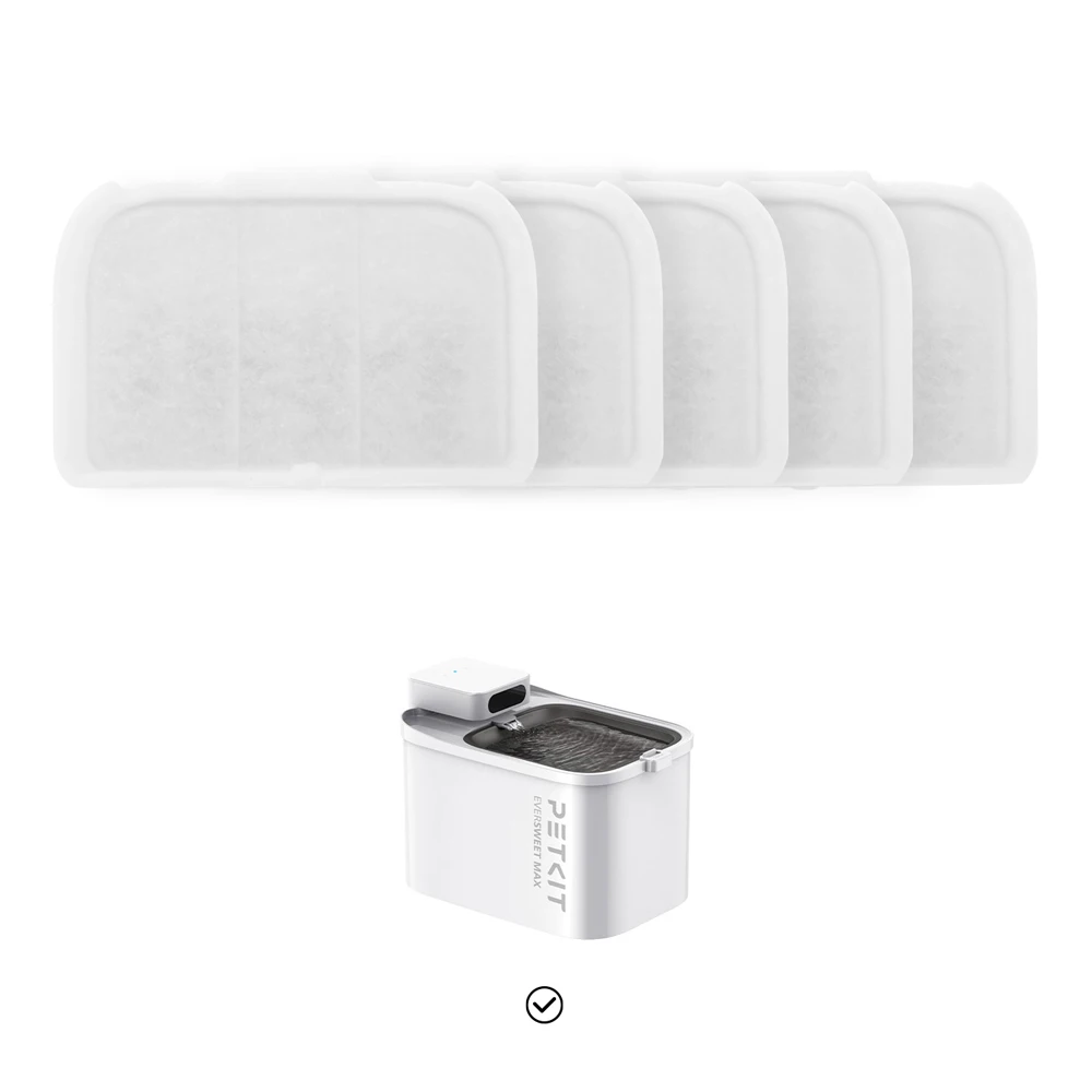 PETKIT Filter für EVERSWEET MAX Trinkbrunnen | 5 Stück