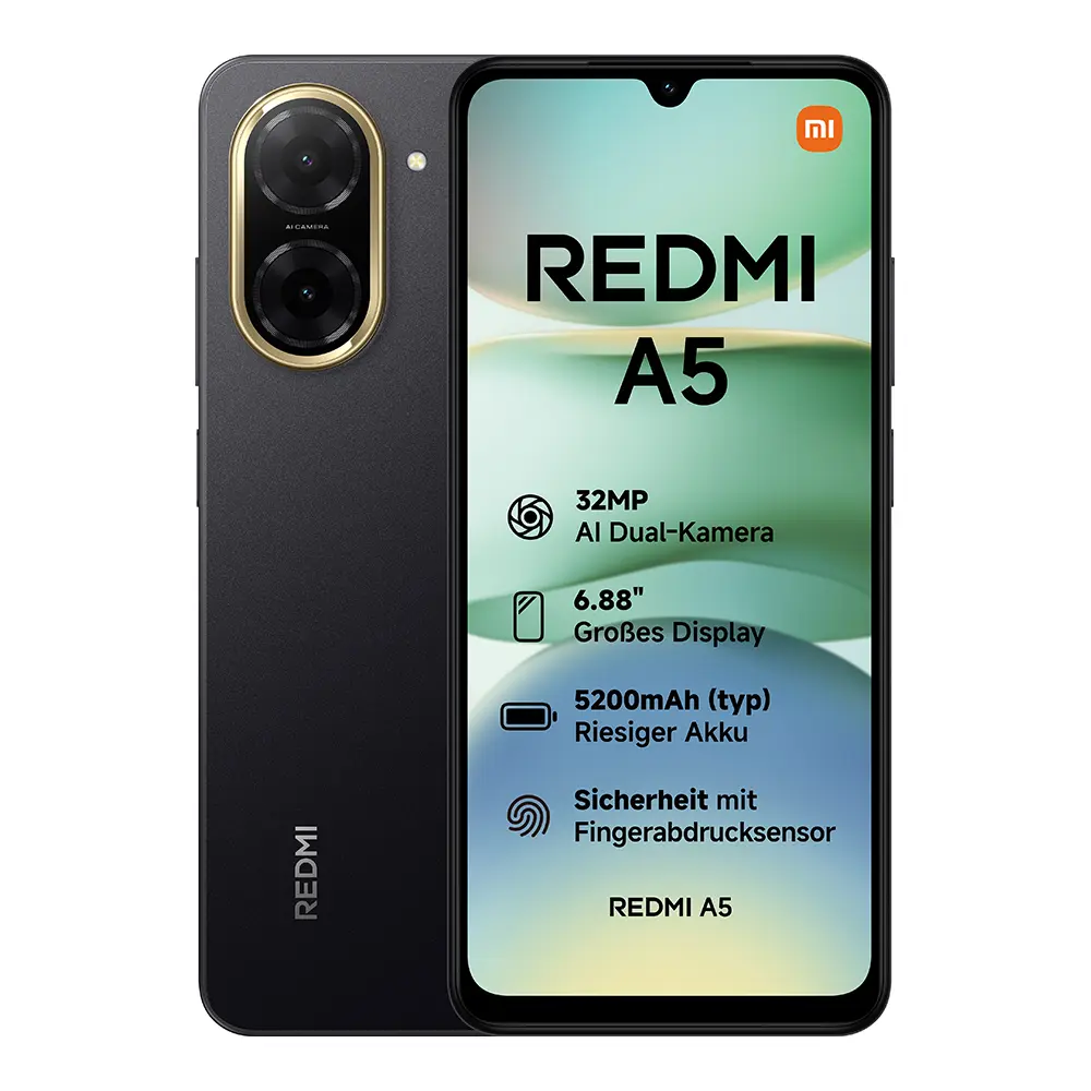 Redmi A5 3GB/64GB | Mitternachtsschwarz