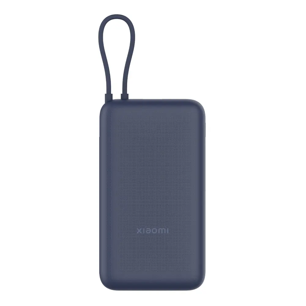 Xiaomi 33W Power Bank 20000mAh (ntegriertes Kabel) Blau